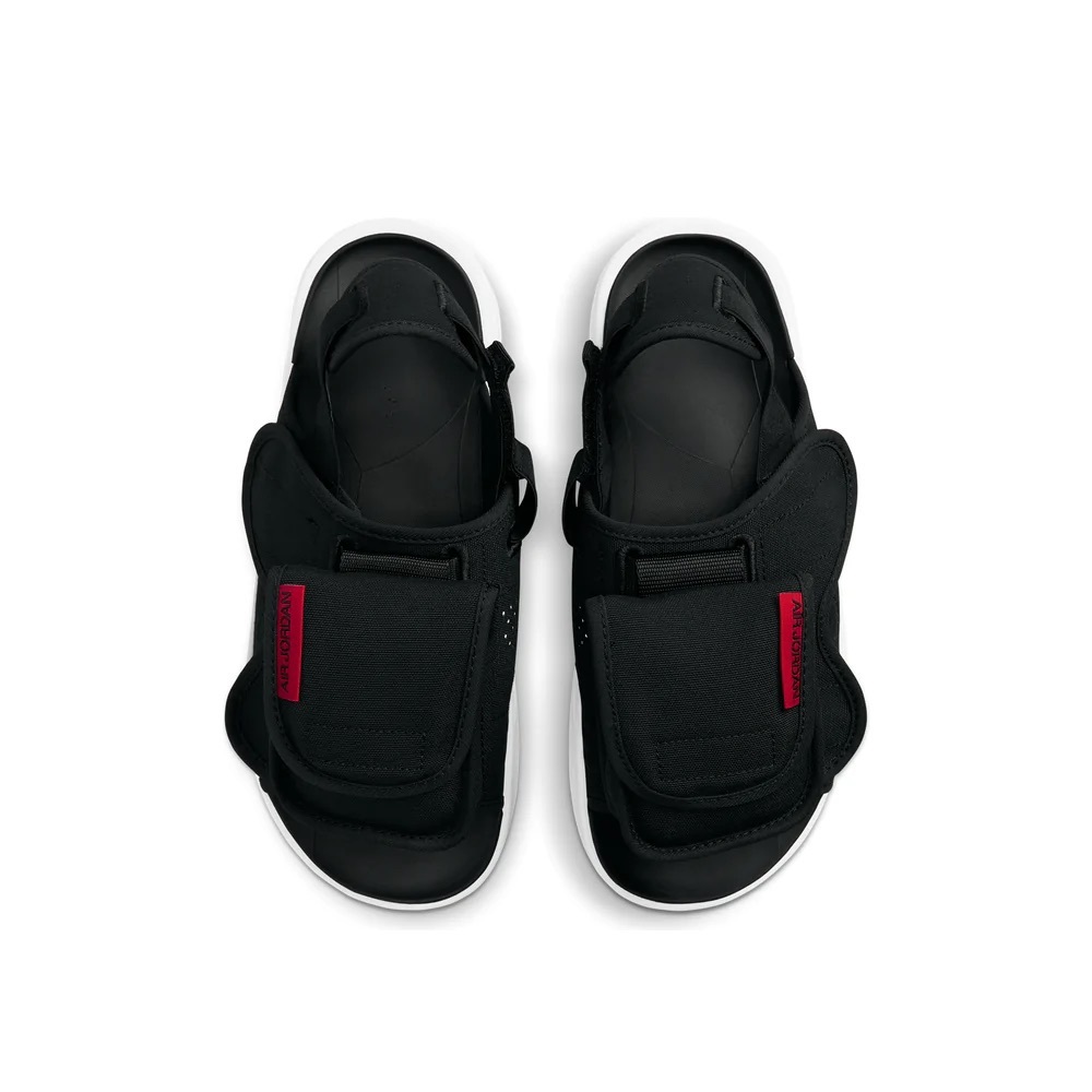 Nike Air Jordan LS Slide Bred Black University Red White CZ0791-006 - Picture 3 of 8